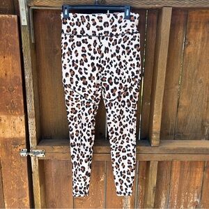 Forever 21 Animal Print High Waist Leggings